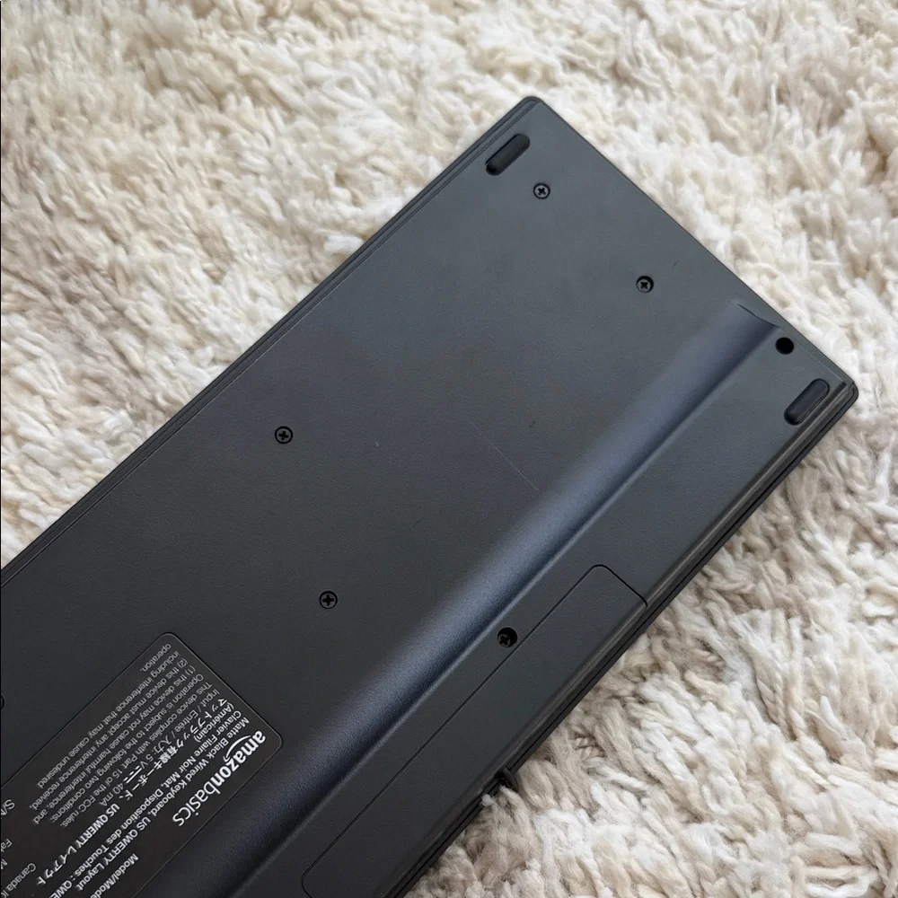 Black Wired USB Keyboard